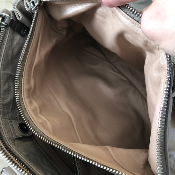 PRADA Nappa Antique Leather Double Zip Convertible Tote Bag - Picture 11 of 17